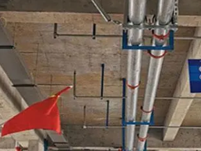 烈山管廊支架的安装方法